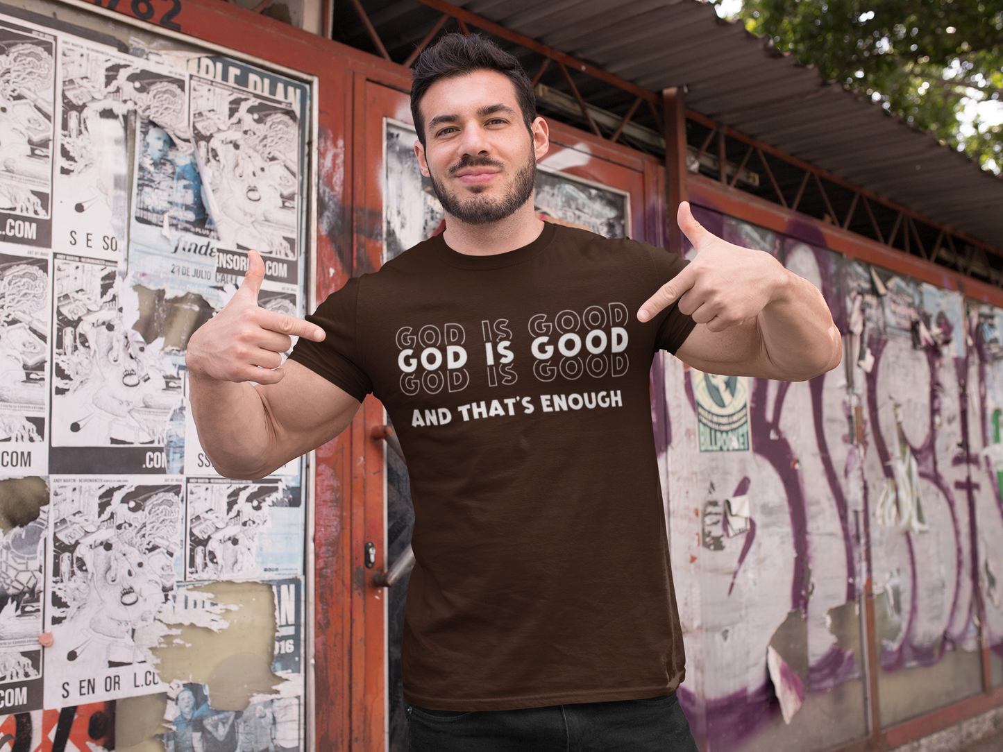 God is good and that's Enough Unisex Tee