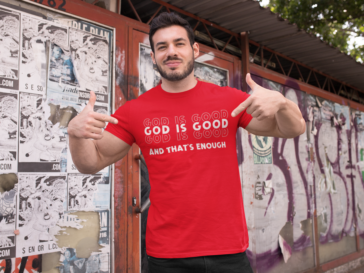 God is good and that's Enough Unisex Tee