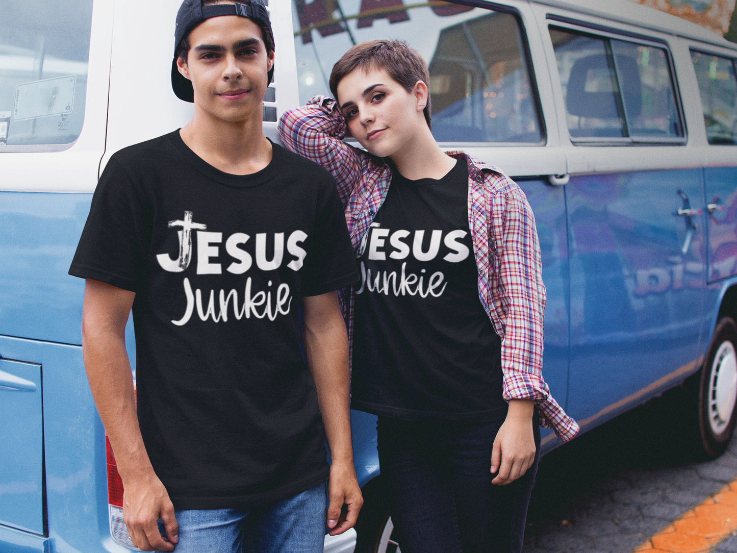 Jesus Junkie Unisex Tee