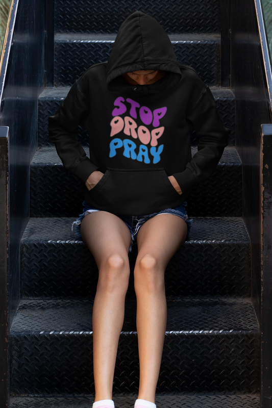 Stop Drop Pray Unisex Hoodie