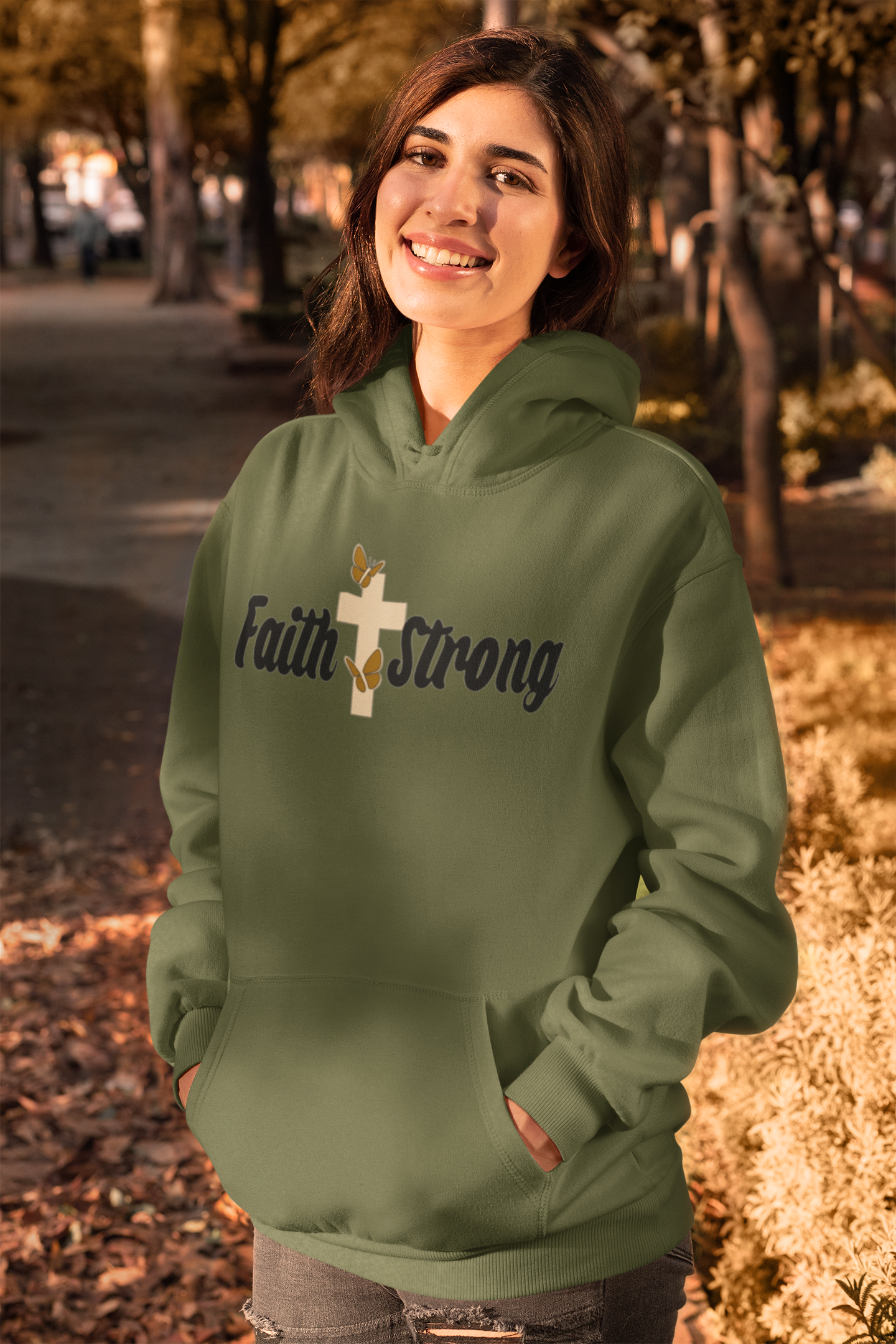 Faith Strong Unisex Hoodie